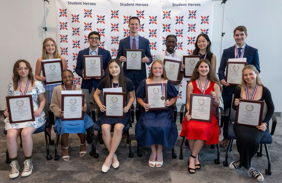 2025 Student Heroes Award Recipients
